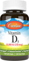 Carlson - Vitamin D3, 10000 IU (250 mcg), Vitamin D Supplements, Bone & Immune Support, Vitamin D3 Softgels, Heart Health, Gluten Free Vitamin D C...