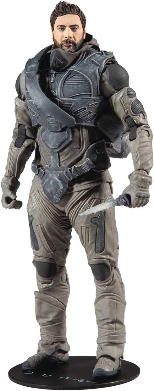 McFarlane Toys Dune Stilgar 7-inch Action Figure with Build-A Glossu ‘Beast’ Rabban Figure Parts, Multicolor...