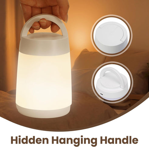 Night Light for Kids, Rechargeable Touch Sensor Night Light for Breastfeeding,Dimmable LED Lamp with Memory Function, Portable Design, Night Light...