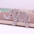 Pearl Elephant DST Sorority Pin Soror Greek Delta Brooch Social Womenhood Gift Jewelry For Clothing Bag...