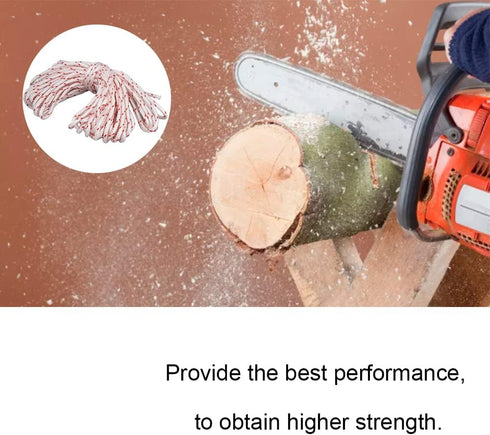 Starter Rope Polyester Starter Cord Durable Pull Cord for Garden Lawnmower...
