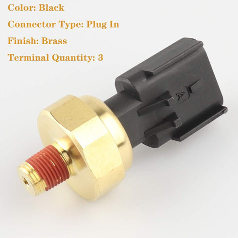 Engine Oil Pressure Sensor Switch Sending Unit Compatible with Dodge, Dodge Ram, Ram 1500 2500 3500, VW - 1S6755 PS401 Oil Pressure Switch 5149064...