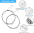 4PCS Bike Brake Cable Gear Shifter Cable Wire Set, Universal Standard Bicycle Brake Cable, Professional Bicycle brake line for Mountain and MTB Bi...