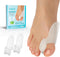 Bunion Cushion Protector, 10 Pack Aloe Vera Extract Infused Bunion Corrector with Separator, Gel Bunion Shield for Foot Pain Relief, Calluses, Rel...