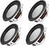 uxcell 3W 4 Ohm Micro Internal Speaker Magnet Loudspeaker 40mm Dia 4pcs...