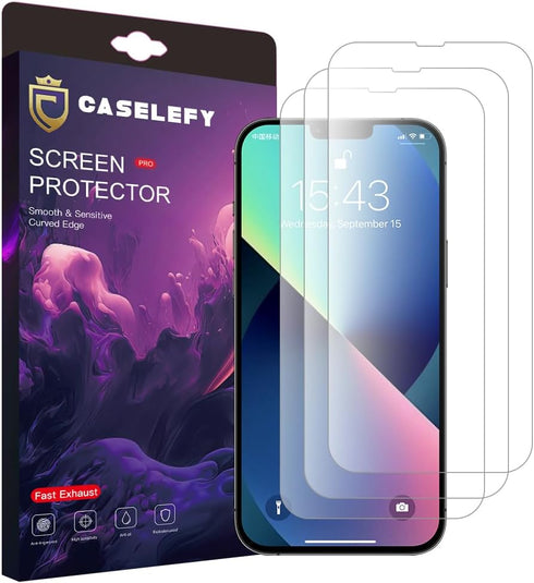 2.5D 9H Anti Scratch Ultra Strong Anti-Fingerprint Tempered Glass Screen Protector For Iphone 12 Pro Max (3 pack)......