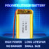 3.7V 1600mAh Battery 953248 Lithium Polymer Ion Rechargeable Li-ion Li-Po Battery with 2P PH 2.0mm Pitch Connector...