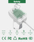Water Flosser Charger for Waterpik WP360 WP360W WP462 Power Adapter for WP462W WP450 WP450W Cordless Water Flosser Power Cable YLA-03010 Oral Irri...