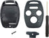 3+1 Buttons Replacement Key Fob Cover Case fit for Honda 2003-2012 Accord 2006-2013 Civic EX 2009-2015 Pilot 2005-2006 CR-V Ridgeline Odyssey Keyl...