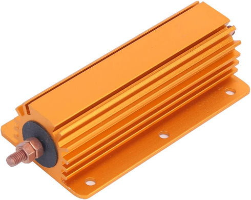 RX24 200W 8Ohm 8R Chassis Resistor,Aluminum Housed High Power Resistor Professional Industrial Eletrical Supplies for Power Supply,Sensor,Elevator...