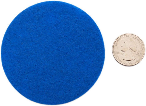 Playfully Ever After 3 Inch Blue 30pc Stiff Felt Circles...