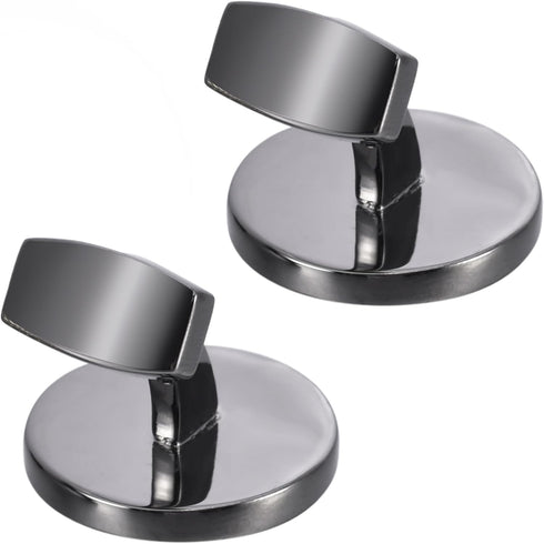 Round Black Tone Round Men's Cufflinks In Gift Case Classic Black Metal Cufflinks for Men for Wedding Party Business Birthday Anniversary Dress...