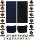 Headband Neck Gaiter Head Wrap Headwear Face Mask Magic Scarf Bandana for Men and Women...