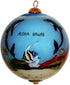 Collectible Handpainted Kissing Turtles and Dolphins Aloha Hawaii Ornament NKD/H...