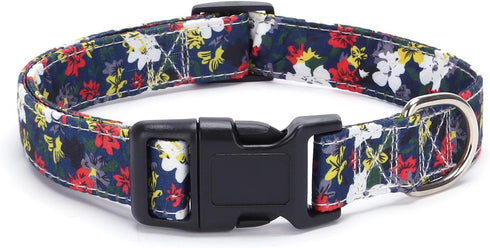 Moonpet Dog Collars for Puppy X-small Small Medium Large Dogs - Unisex Cute Design Boys Girls Dog Pet Collar Soft Adjustable Bohemia Fancy Floral ...