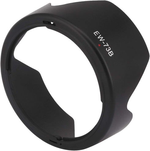 Haoge Bayonet Lens Hood for EF-S 17-85mm f4-5.6 is USM and Canon EF-S 18-135mm f3.5-5.6 is, is STM Lens Replaces Canon EW-73B...