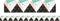 Eureka White, Black, Pink, and Green Confetti Pattern Extra Wide Bulletin Board Trim and Classroom Decoration Strips, 12pcs, 3.25'' x 37''...