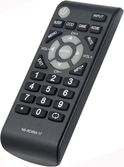 Beyution NS-RC4NA-17 Replacement Remote Control Fit for Insignia TV NS24D310NA17 NS-24D310NA17 NS24D510MX17 NS-24D510MX17 NS24D510NA17 NS-24D510NA...