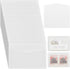 100Pcs Transparent Envelopes, 3.9 x 2.7 Inches Envelopes for Seeds Coin Collecting Lottery Ticket Stamp Card Mini Window Envelopes for Love Letter...