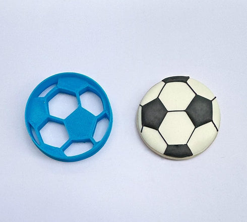 SOCCER BALL COOKIE CUTTERS WITH JERSEY American Soccer Football Sport Small Large Balls With Jersey Uniform T-Shirt Made In USA Cookie Cutters For...
