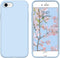 DUEDUE for iPhone SE 2022/2020 Case,iPhone 8/7 Case,Liquid Silicone Soft Gel Rubber Slim Cover with Microfiber Cloth Lining Cushion Shockproof Ful...