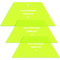 Kigley 3 Pcs Half Hexagon Quilting Template Acrylic Quilting Template Ruler 8 9 10 Inch Quilt Rulers for Quilting and Sewing Layer Cake Patchwork ...