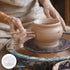 2 Pack 30mm Ceramic Clay Pottery Wheel Throwing Pottery Finishing Tools Metal Rotary Disc Wheel Mini Pottery Wheel Trimmer for Potters and Clay Ar...