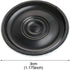YXQ 0.5W 8 Ohm Micro Internal Speaker Magnet Loudspeaker 30mm Dia Round Metal Shell with Wire DIY Slim for PC Laptop DVD/EVD(4Pcs)...