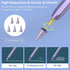TaIYanG Stylus Replacement Tips Apple Pencil Tips 10 Pack-Light Purple (Universal with White/Black/Pink Tips)...