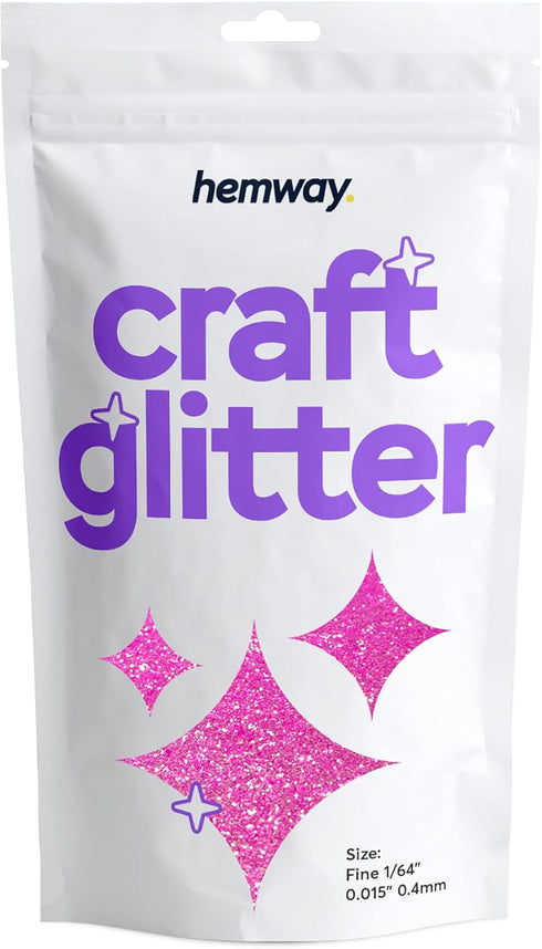 Hemway Craft Glitter 100g / 3.5oz Glitter Flakes for Arts Crafts Tumblers Resin Epoxy Scrapbook Glass Schools Paper Halloween Decorations - Fine (...