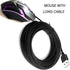 Long USB A Mouse 20FT, High Performance Wired Mouse - USB Mouse for Windows PC Desktop, Laptop, Notebook, Mac, computerand Chromebook, for Righty ...