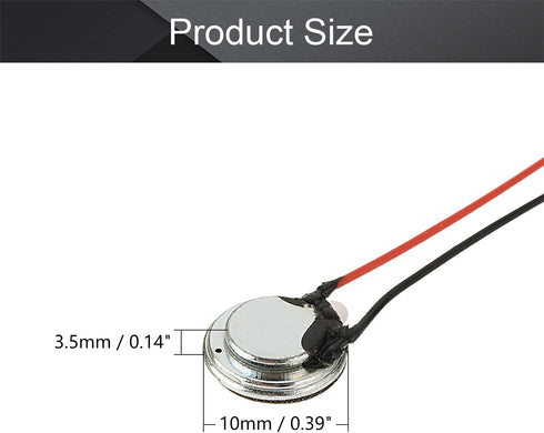 Fielect 2Pcs 0.5W 8 Ohm DIY Magnetic Speaker Arduino Round Internal Magnet Speaker Loudspeaker Replacement...