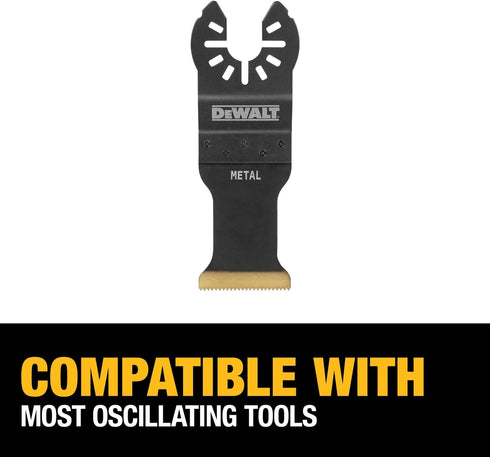 DEWALT Dwa4209 Oscillating Titanium Metal Blade, Black...