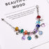 60 Pieces Assorted European Beads with Plating Silver Metal Alloy Rhinestone Large Hole Spacer Beads for DIY Charm Bracelet Jewelry Making (Alloy ...