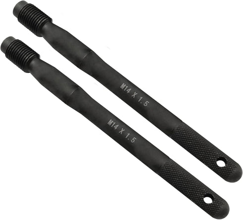 ZKTOOL 2PC Wheel Hanger Alignment Pin Guide Tool - Metric 14x1.5,Wheel Lug Bolt Automotive Mechanic Tool,Wheel Alignment Pin Compatible with Audi ...