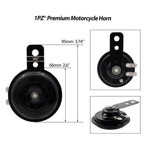 1PZ MS1-S01 7/8" Multi-Function Horn Turn Signal On/Off Light Switch + Flasher Relay + Horn Replacement for Honda Yamaha Suzuki Kawasaki Arctic Ca...
