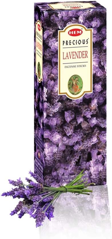 Hem Lavender Incense Sticks – 100g Pack of 2 (200g Total) – Long-Lasting Aromatherapy for Relaxation, Meditation & Home Fragrance....