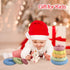 Baby Stacking Nesting Toys, Soft Squeeze Building Circle with Pink Horse, Baby Teething Toy Sensory Early Educational Toys for Newborn Toddlers...