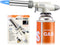 Butane Torch Kitchen Blow Lighter, IEIK 360 Degree Reverse Professional Chef Culinary Torch with Safety Lock and Adjustable Flame for Cooking Crèm...