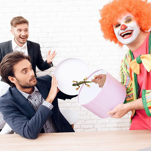 NUOBESTY Lizard Figurine Fake Lizard Plastic Lizard Toy Action Figure Reptile Toy for Collection Science Educational Prop (Green)...