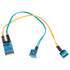 2 Channel Vibration Sensor Module, LM393 Comparator Alarm Sensor Board SW420 Switch for Industry...