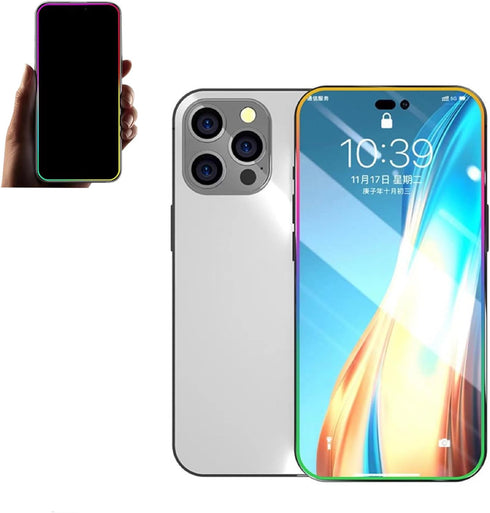 Privacy Screen Protector for iPhone 12/Phone 12 pro Tempered Glass Electroplated Color Edge Anti-spy Tempered Film 6.1 Inch...