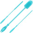 12.5” Silicone Bottle Brush & Straw Cleaner Brush Set | Water Bottle Cleaner for Hydro Flasks, Tumblers, Glassware, Vases and Narrow Neck Containe...