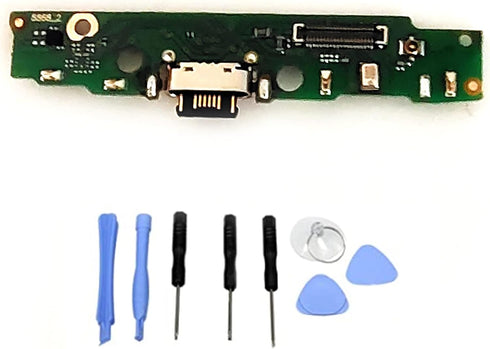 HYY Dock Connector USB Charger Charging Port Board with Tools Replacement for Motorola Moto G7 Power XT1955-1 T1955-2 T1955-4 T1955-7 XT1955DL(Not...