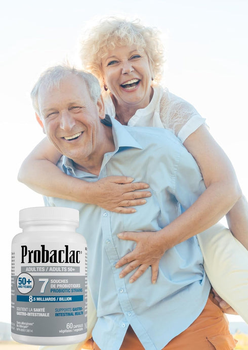 Probiotics for 50+. It help support gastrointestinal health and Bloating Relief and Contribute to a Natural, Healthy Intestinal Flora.7strains of ...