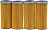DVPARTS 4PK Oil Filter 77338005100 Compatible with KTM EXCF 250 350 450 200 530 SXF 250 350 450 505 2008-2022 Husqvarna Fe 450 2017...
