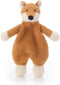 Apricot Lamb Stuffed Animals Security Blanket Yellow Fox Infant Nursery Character Blanket Luxury Snuggler Plush(Yellow Fox, 10 Inches)...