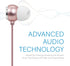 Realm Lightning Earbuds Apple MFi Certified Headphones, in-Ear Headphones with Lightning Connector, Built-in Microphone, Hands-Free Calling and Tr...