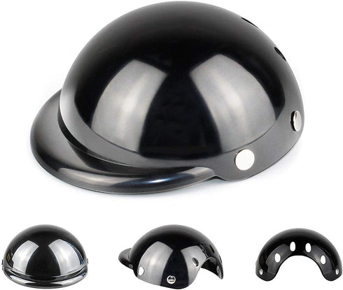 Dog Helmet Pet Motorcycle Helmet Safety Dog Cap for Biking Cycling, Small Doggie Puppy Helmet Pet Hat (S, Black)...