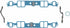 FEL-PRO MS 90322 Intake Manifold Gasket Set...